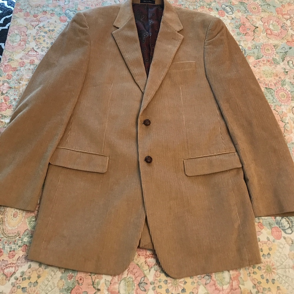 Ralph Lauren Beige Corduroy Blazer
